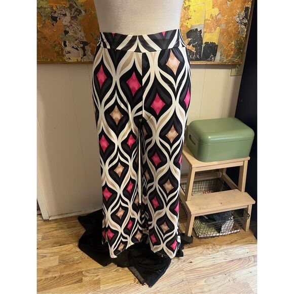 Lisa Style Italy Mod 60’s Style Two Piece Pants Suit party! M/L - Picture 8 of 11